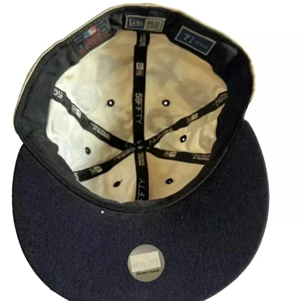Vintage 59Fifty NEW ERA Official MLB Embroidered Logo Baseball Cap 7 5/8 - Picture 11 of 11